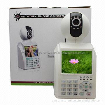 Network IP Camera with Video Call, Remote Monitor, Wireless Alarm Function